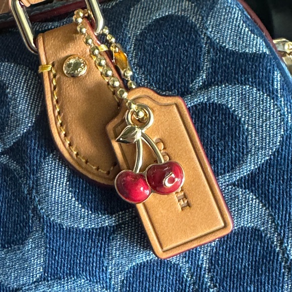 Coach Denim Mini Rowan - Picture 9 of 9
